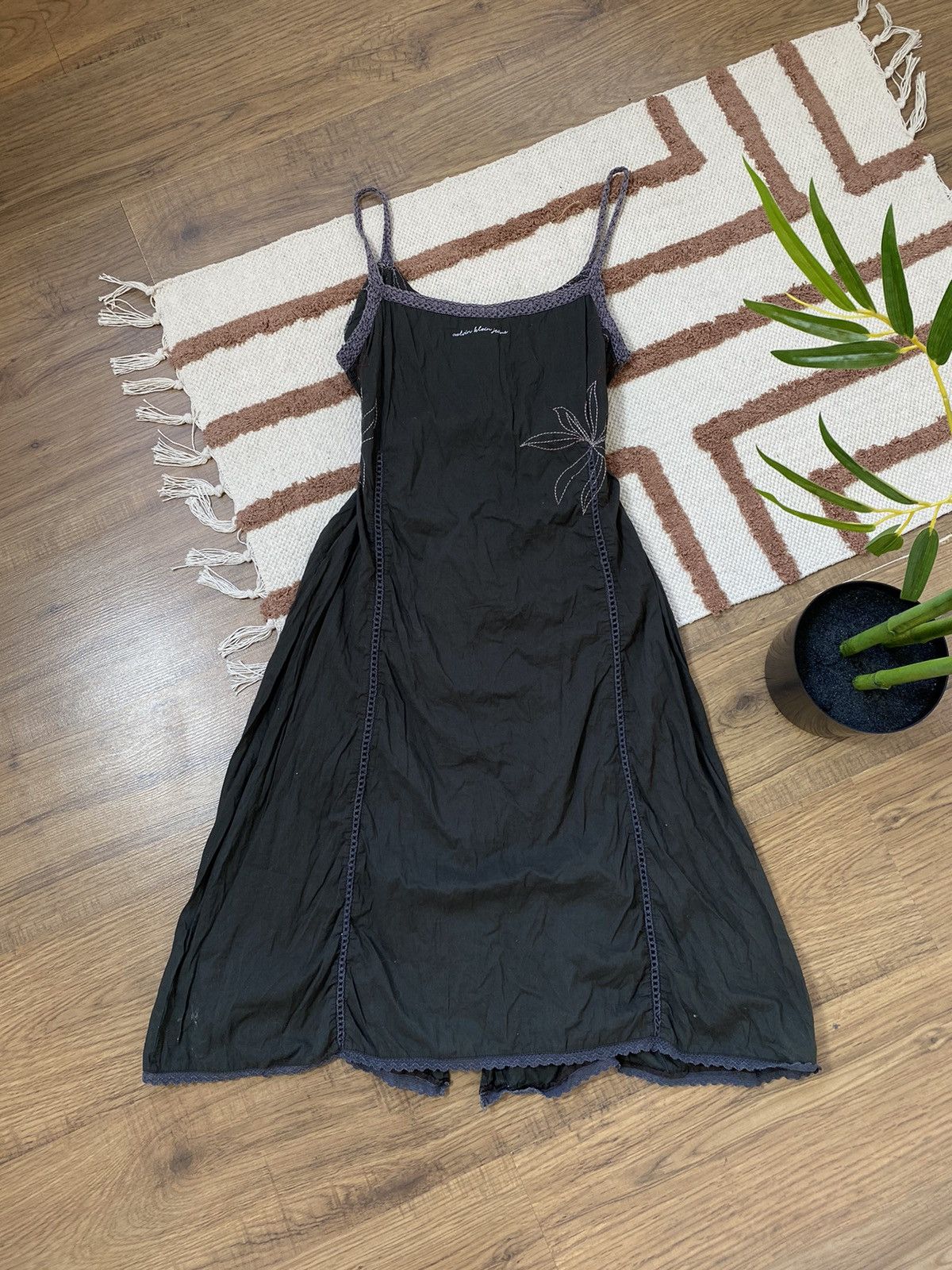 Calvin Klein Y2K STYLE MIDI CALVIN KLEIN DRESS Size S / US 4 / IT 40 - 6 Thumbnail