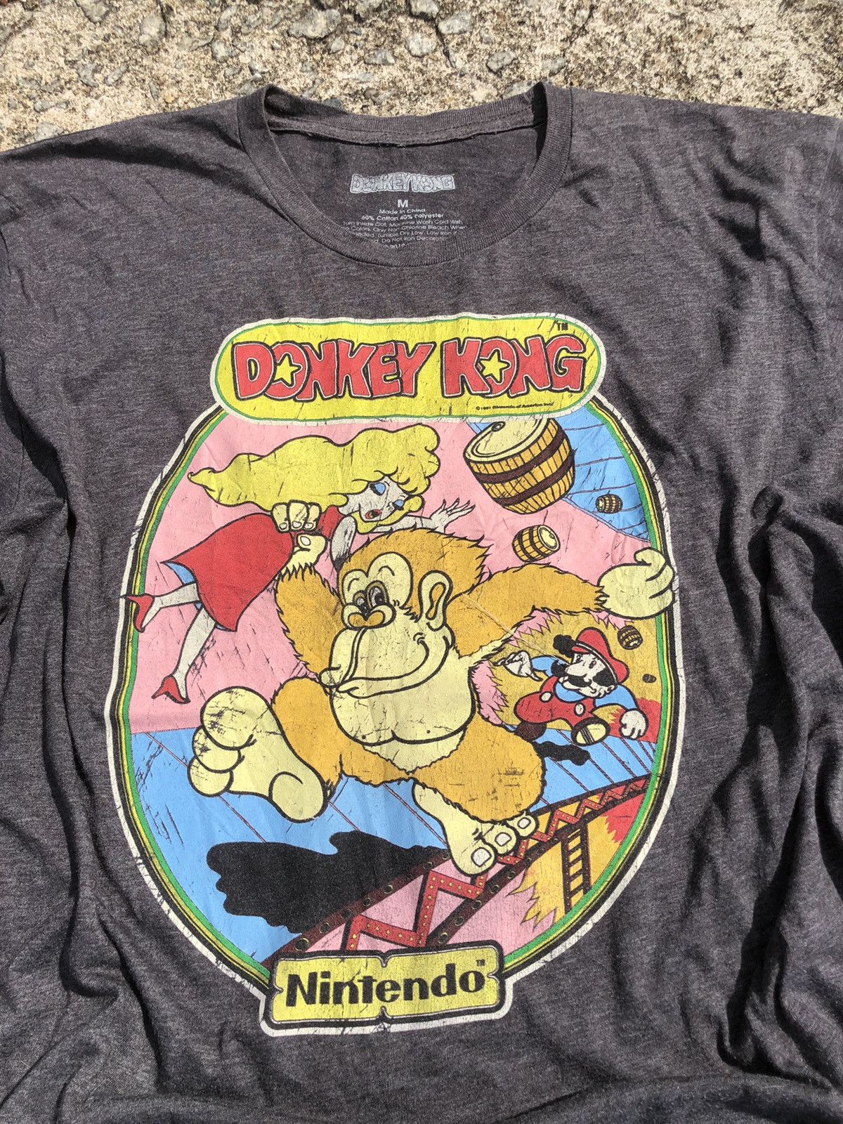 Cartoon Network × Nintendo × Vintage Nintendo 2019 Donkey Kong Tshirts Size US M / EU 48-50 / 2 - 2 Thumbnail