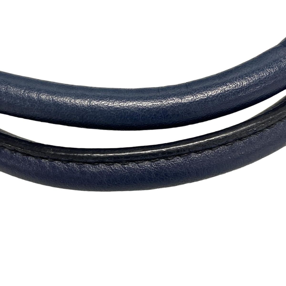 Prada PRADA Triangle Logo Handbag 1BA853 Baltico (Navy) Size ONE SIZE - 14 Thumbnail