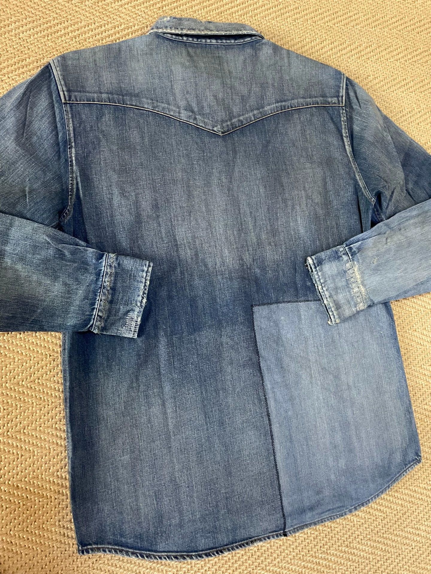 Vanquish VANQUISH x FRAGMENT Lightning Washed Denim XL New Worn Once Size US XL / EU 56 / 4 - 3 Thumbnail