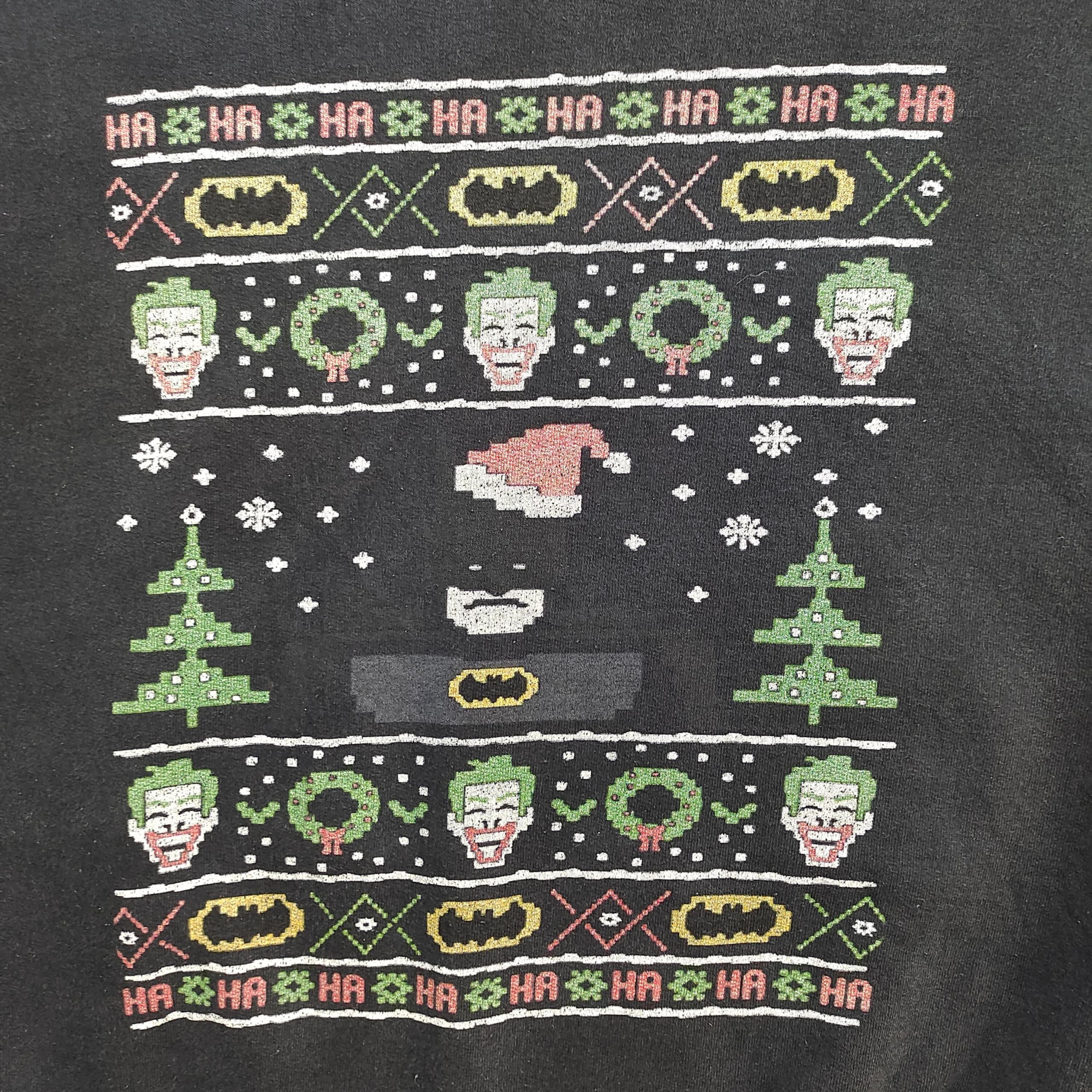 DC Comics DC Comics Batman Joker Ugly Christmas Funny Ha Ha Ha Size US XL / EU 56 / 4 - 4 Thumbnail