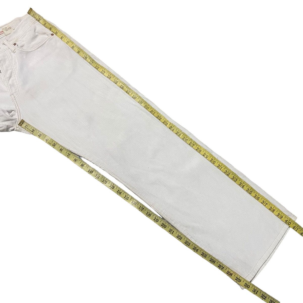 45rpm Vintage 45rpm White Corduroy Pants Size US 29 - 21 Thumbnail