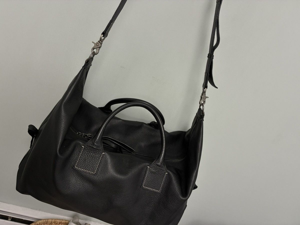 John Varvatos Vachetta Leather Duffle Bag Size ONE SIZE - 19 Thumbnail