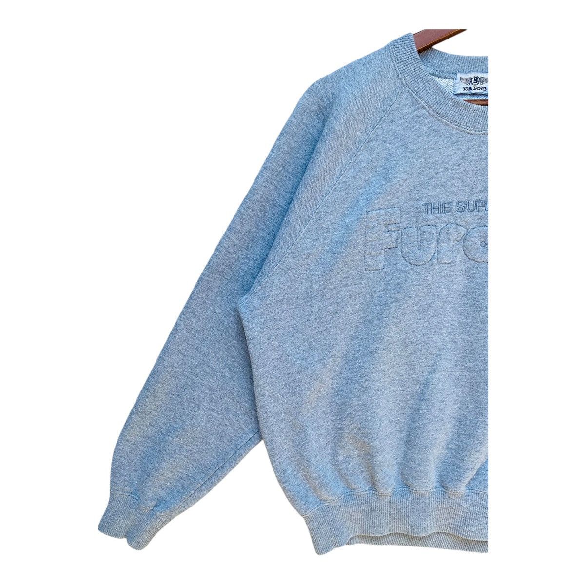 Japanese Brand Vintage Furano The Super Racing Sweatshirt Big Spellout Size US L / EU 52-54 / 3 - 3 Thumbnail