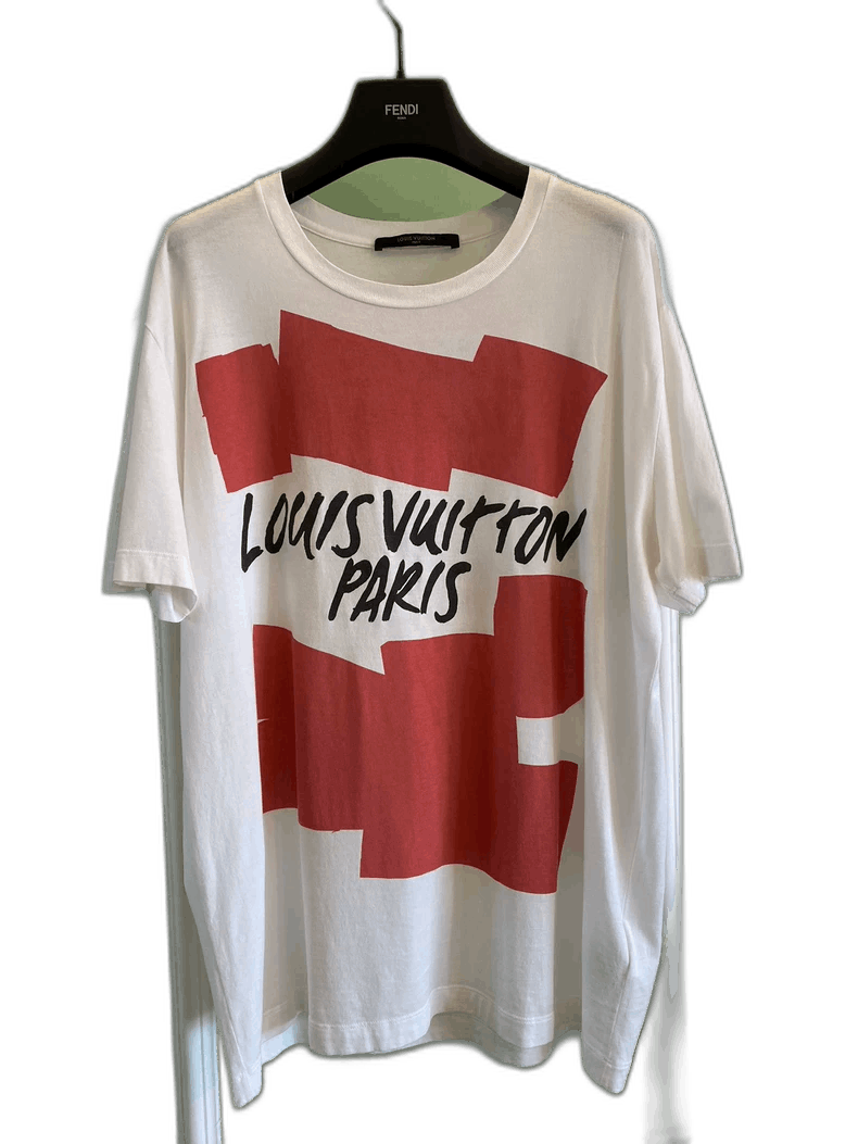 Louis Vuitton Louis Vuitton Logo Short Sleeve TShirt-2506 Size S / US 4 / IT 40 - 1 Thumbnail