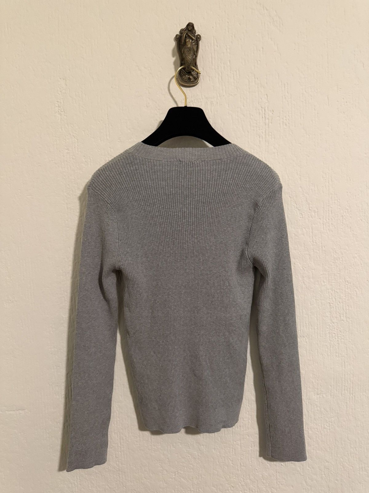 Chanel Vintage Chanel wool knit cc logo longsleeve top size 36 Size XS / US 0-2 / IT 36-38 - 5 Thumbnail