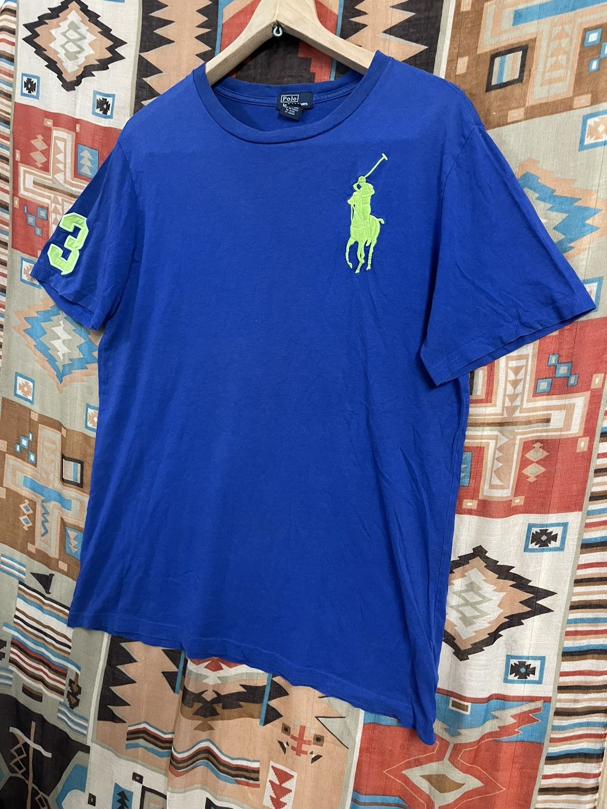 Polo Ralph Lauren × Vintage Vintage Polo Ralph Lauren T shirt XL fit L Big Pony Size US L / EU 52-54 / 3 - 4 Thumbnail