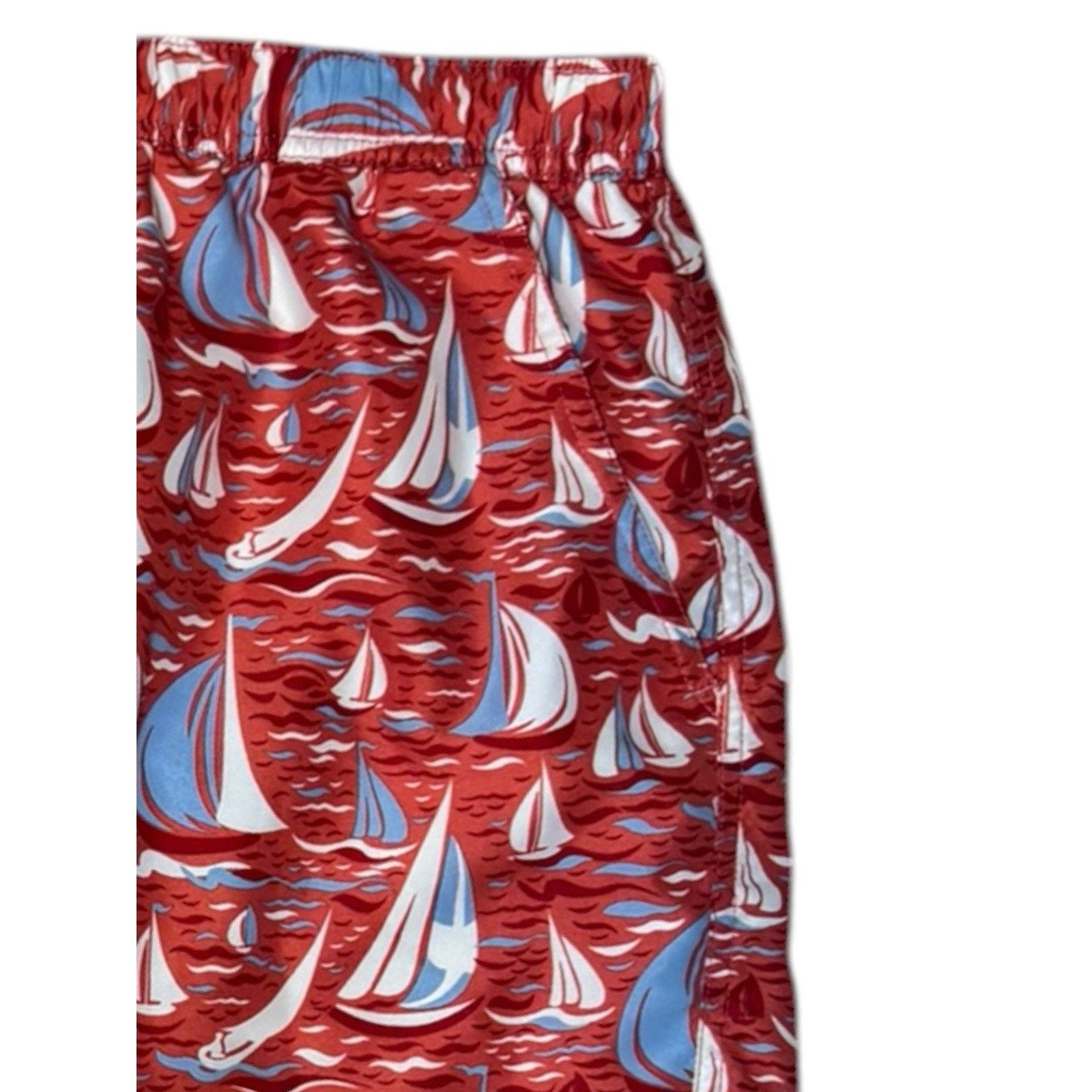 Vineyard Vines Vineyard Vines Sailboat Nautical Swim Trunks Size US 40 / EU 56 - 2 Thumbnail