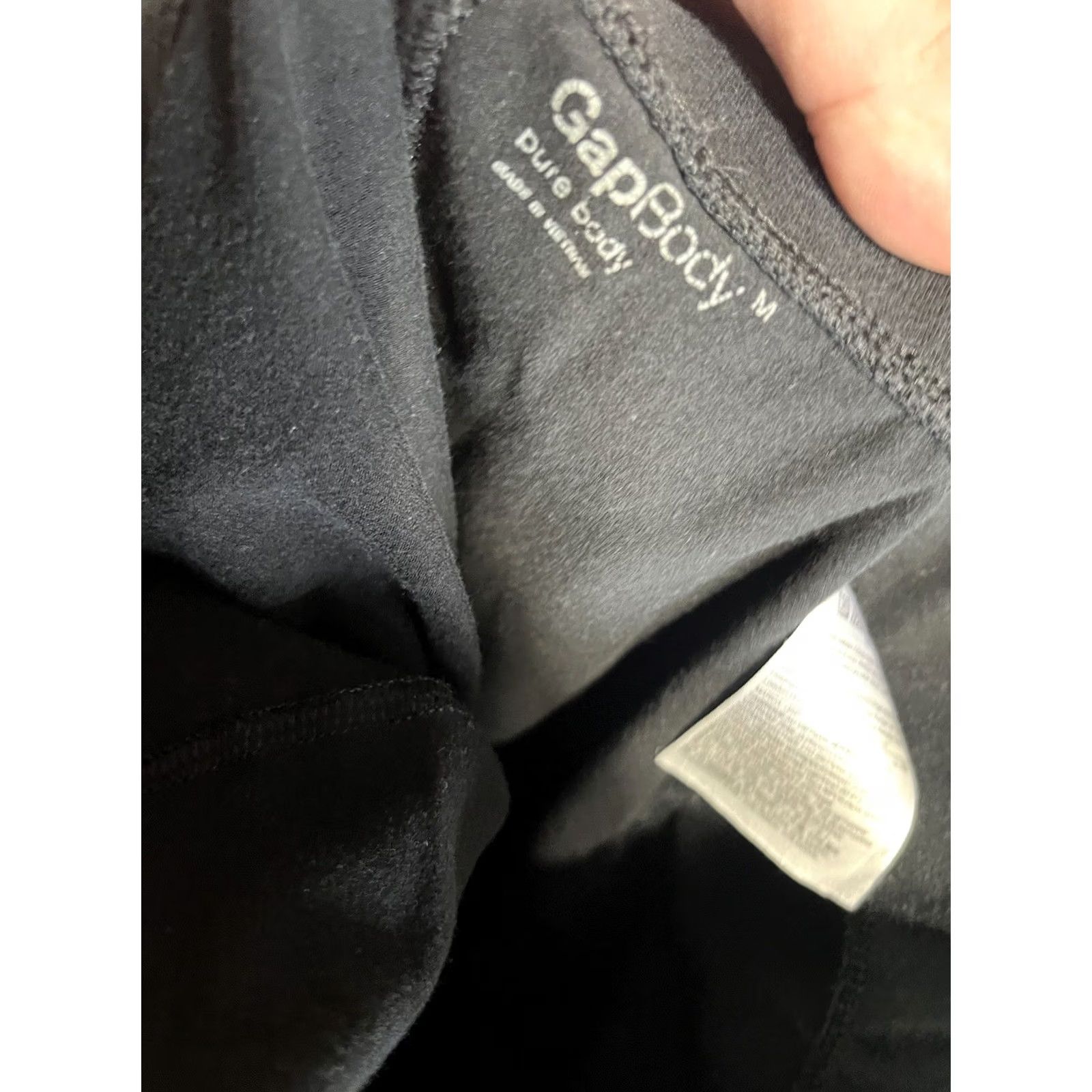 Gap GAP Leggings Black Size Medium Women Size 32" / US 10 / IT 46 - 5 Thumbnail