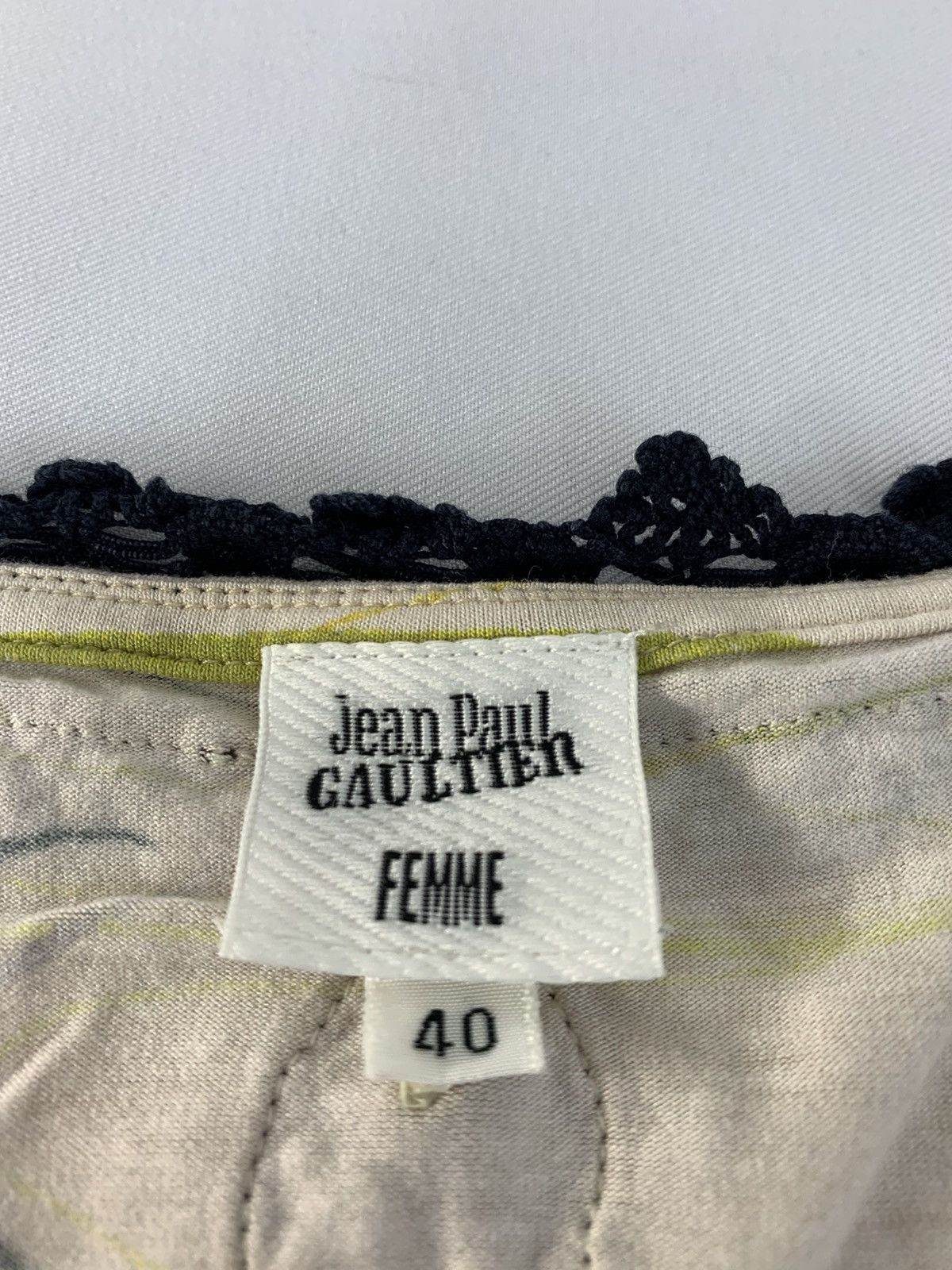 Jean Paul Gaultier Jean Paul Gaultier Femme Pop Art Dancing Girl Stretchable Size S / US 4 / IT 40 - 6 Thumbnail