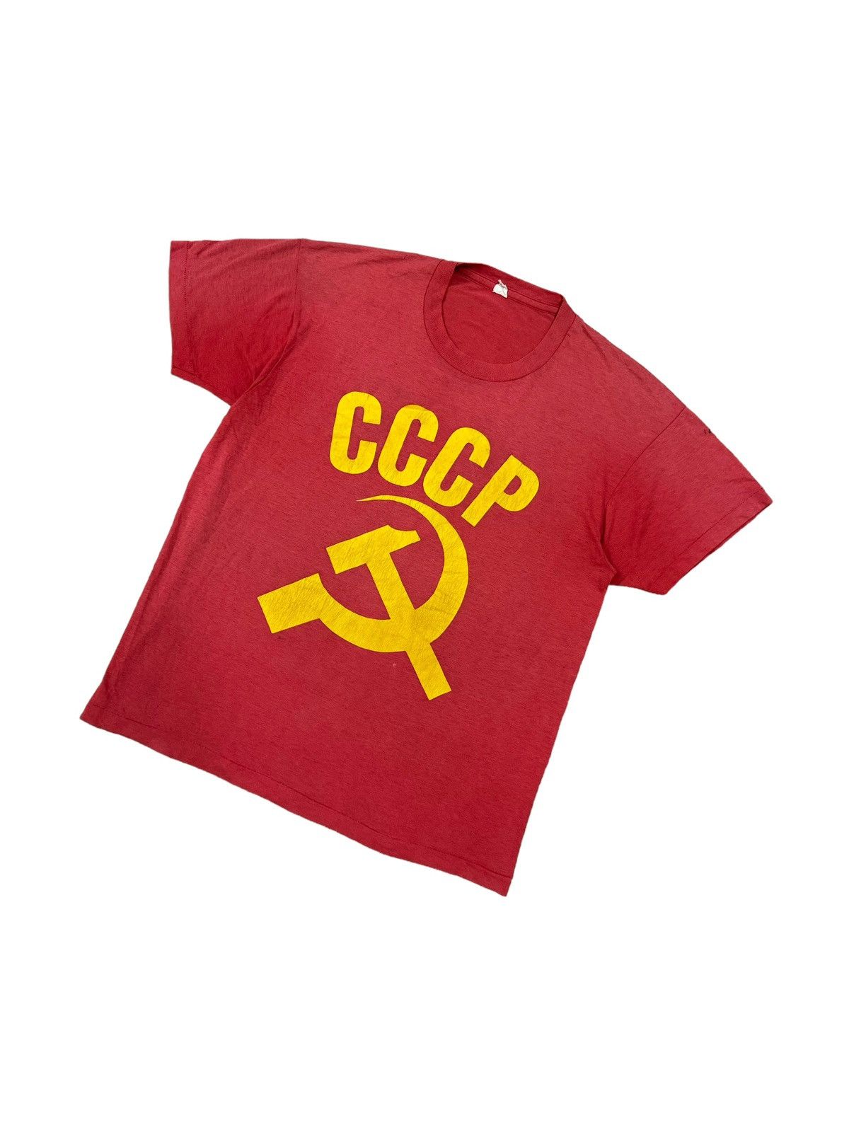 Cccp Vtg🔥80’s Cccp Tee Size US XL / EU 56 / 4 - 6 Thumbnail