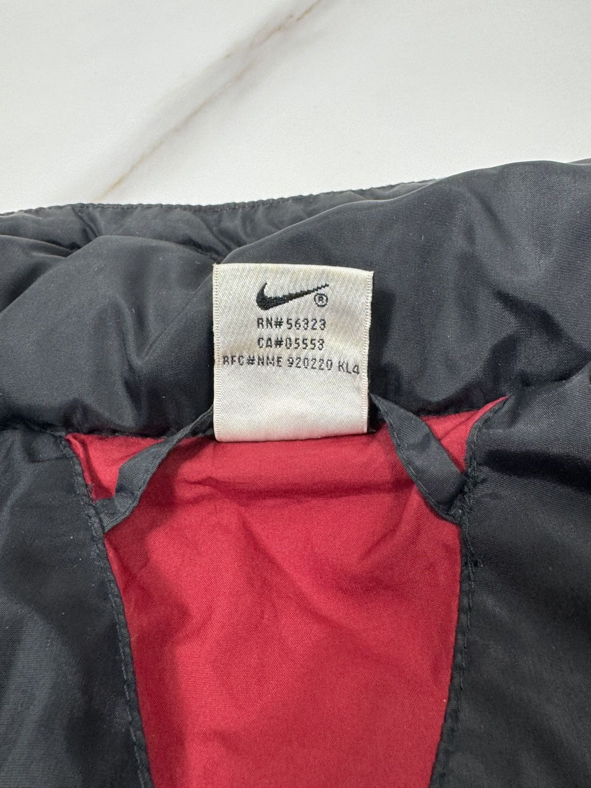 Nike Vintage 90s Nike Big Swoosh Puffer Down Jacket Size US S / EU 44-46 / 1 - 19 Thumbnail