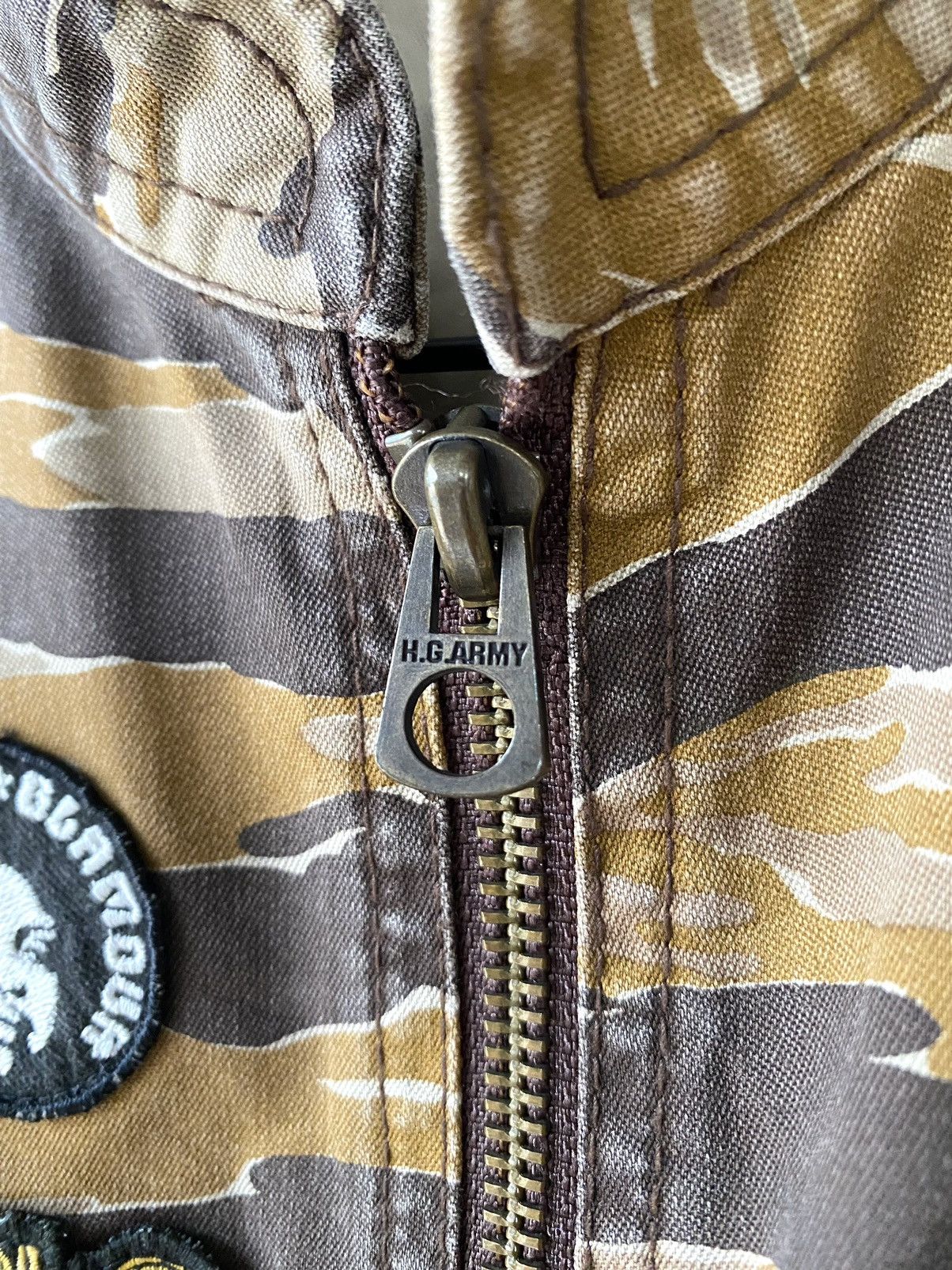Hysteric Glamour Hysteric style camouflage tigerstripe light jacket Size US S / EU 44-46 / 1 - 6 Thumbnail