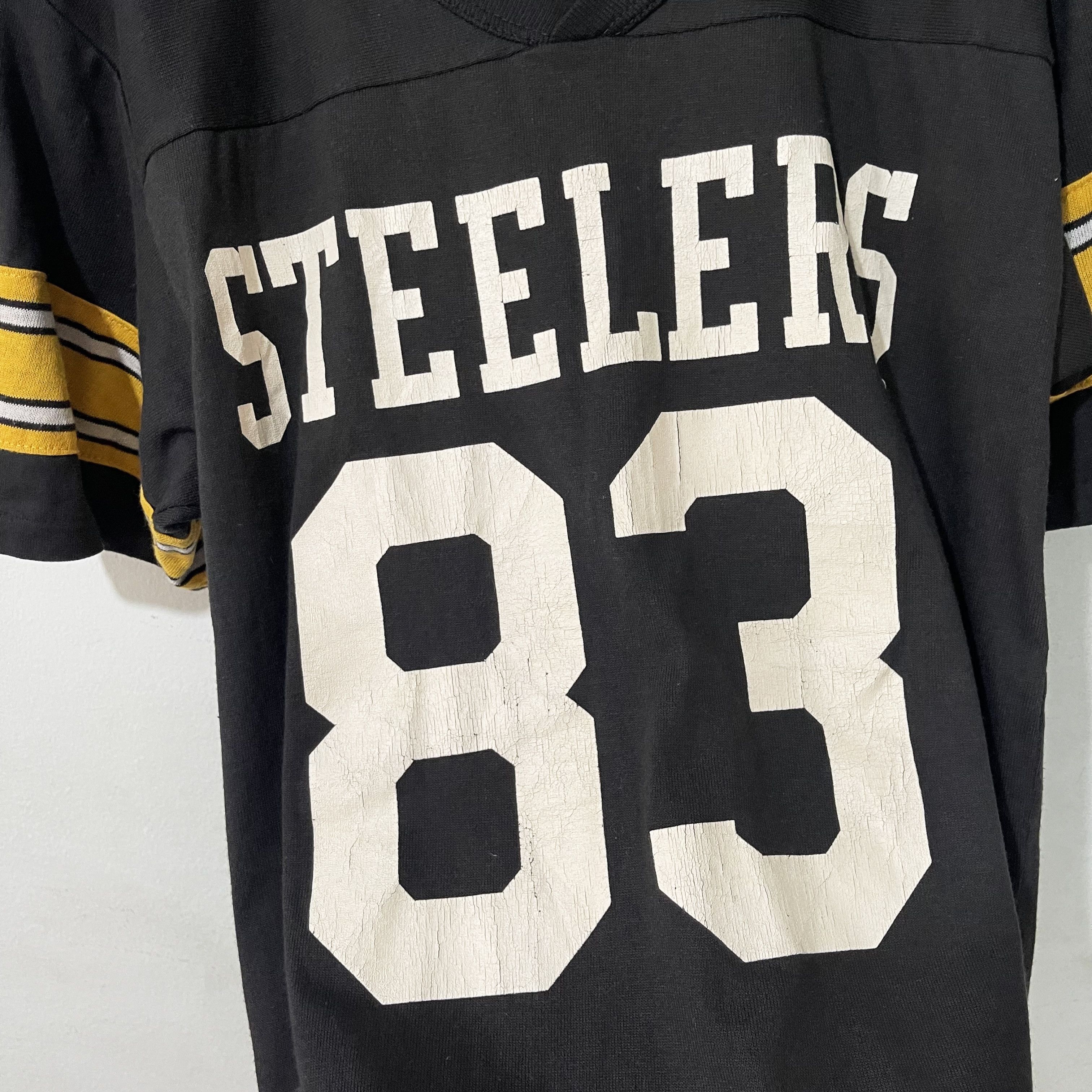 NFL Vintage 90s Pittsburgh Steelers 83 NFL Rawling Jersey Size US S / EU 44-46 / 1 - 2 Thumbnail