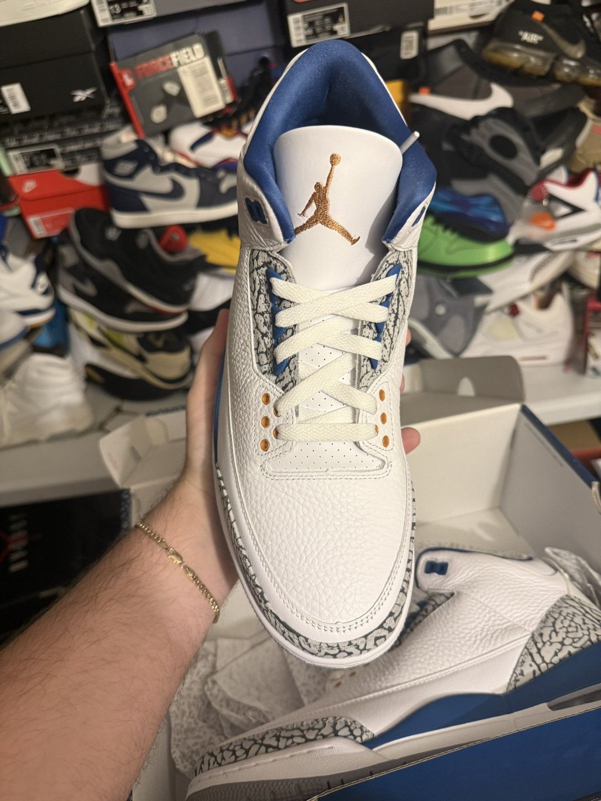 Jordan Brand Jordan retro 3 wizard sz 12 Size US 12 / EU 45 - 2 Thumbnail