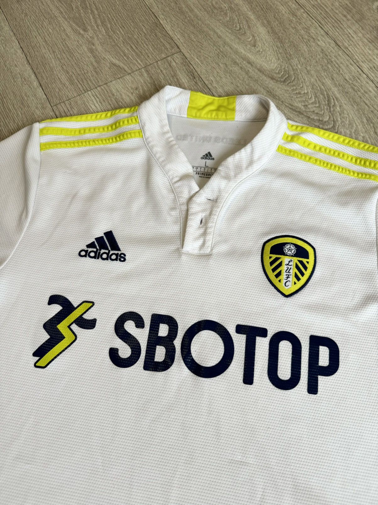 Adidas 🔷Adidas Leeds United 2021/22 Soccer jersey🔷 Size US L / EU 52-54 / 3 - 5 Thumbnail