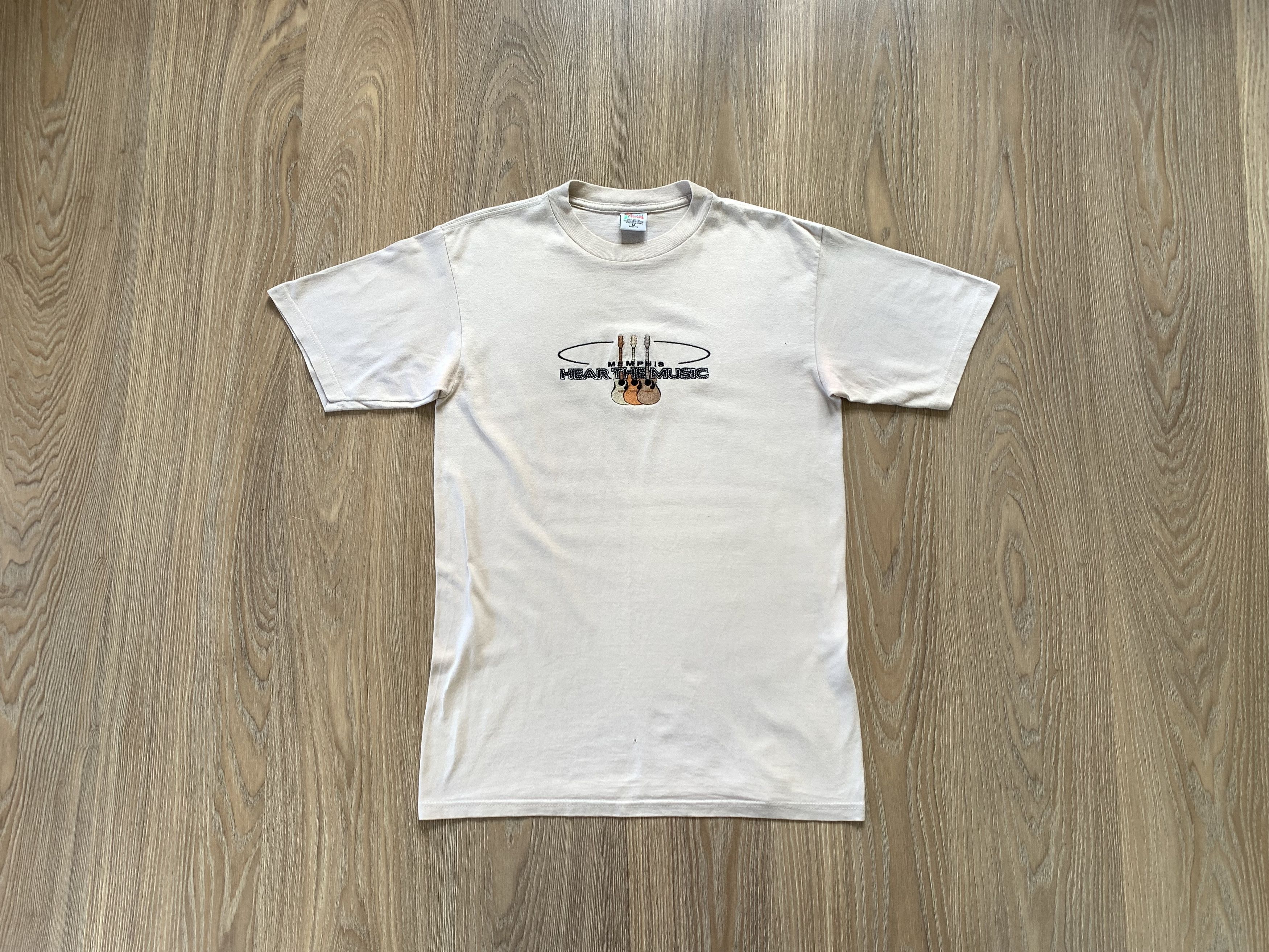 Vintage Memphis Hear The Music Cotton T-Shirt