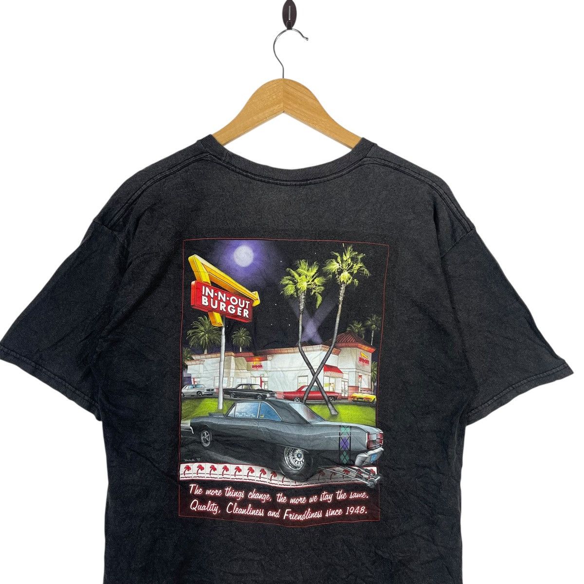 Vintage In-N-Out Burger Graphic T-Shirt Classic Americana Size US L / EU 52-54 / 3 - 5 Thumbnail
