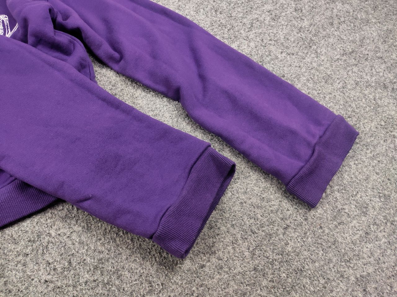 Japanese Brand Heaven Can Wait Design cropped Purple Skeleton Logo Hoodie Size US S / EU 44-46 / 1 - 10 Thumbnail