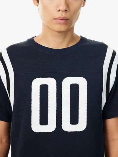 Loewe o1in1g0526 Patch Regular-Fit Cotton-Blend T-Shirt Multicolor Size US XL / EU 56 / 4 - 5 Thumbnail