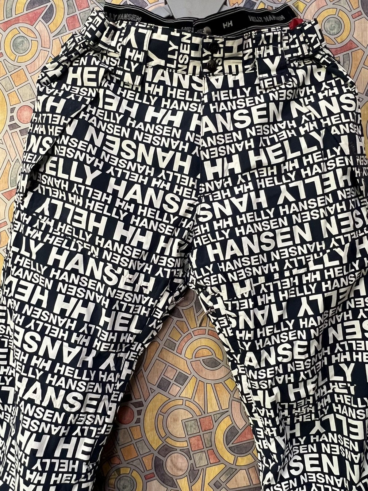 Helly Hansen Full spring Very colorful HELLY HANSEN CARGOSKI PANTMONOGRAM Size US 28 / EU 44 - 24 Thumbnail