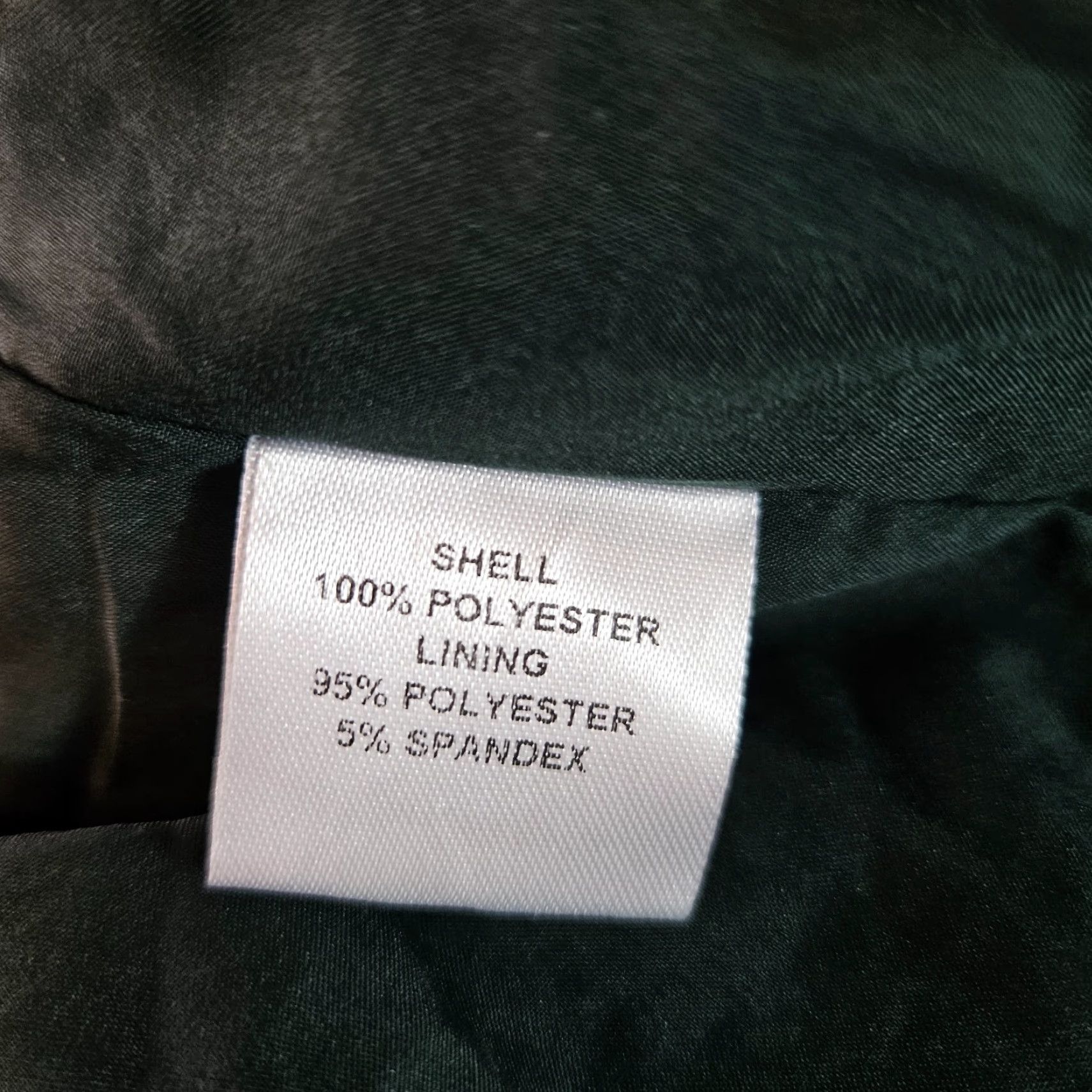 Vintage Dainty Jewells Womens Tea At The Louvre Tweed Dress 2XL Emerald Green Midi A-Line Long Sleeve Zip Adult Womens Size XXL / US 16-18 / IT 52-54 - 4 Thumbnail