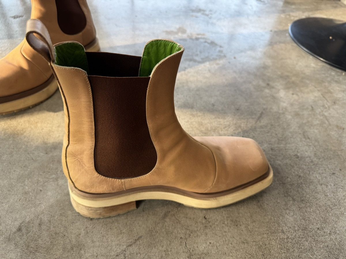 Eckhaus Latta Eckhaus Latta Brown Mike Chelsea Boots Size 46 Size US 13 / EU 46 - 5 Thumbnail