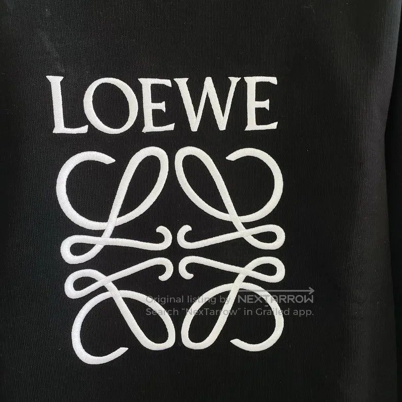 Loewe Loewe Black crew neck sweatshirt Size US M / EU 48-50 / 2 - 4 Thumbnail