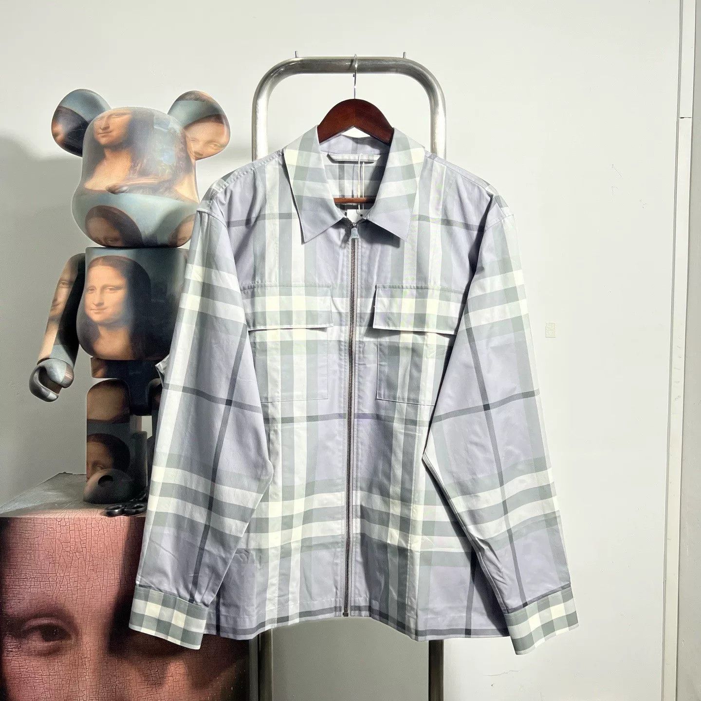 Burberry Burberry Plaid Zip Jacket U0707 Size US XL / EU 56 / 4 - 1 Thumbnail