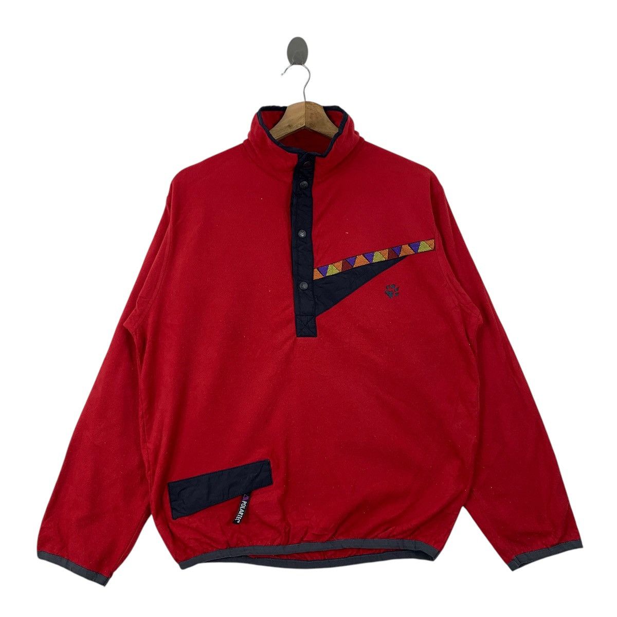 Jack Wolfskin JACK WOLFSKIN Outdoor Sportswear Half Button Sweatshirt Size US L / EU 52-54 / 3 - 1 Thumbnail