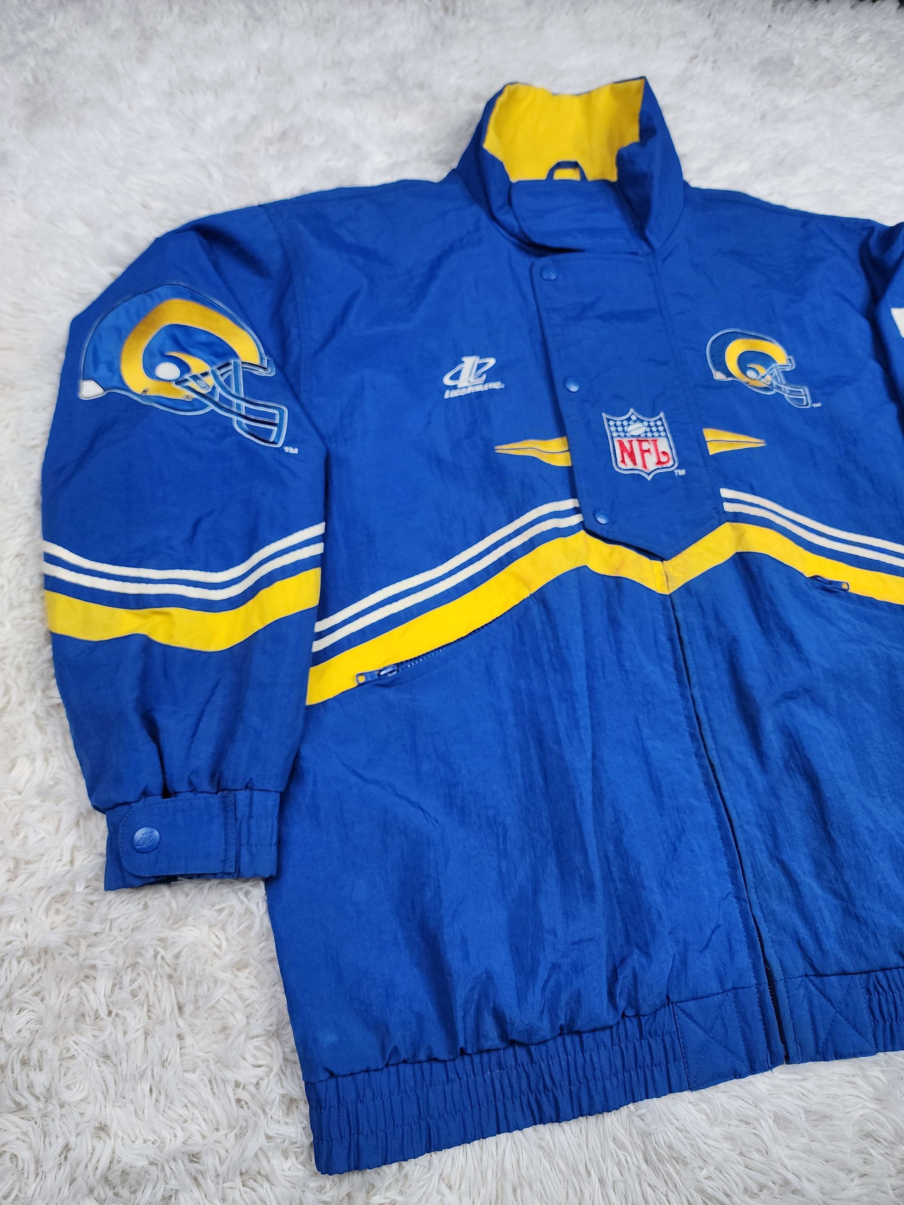 Logo Athletic Vintage St. Louis Rams Logo Athletic windbreaker jacket Size US L / EU 52-54 / 3 - 3 Thumbnail