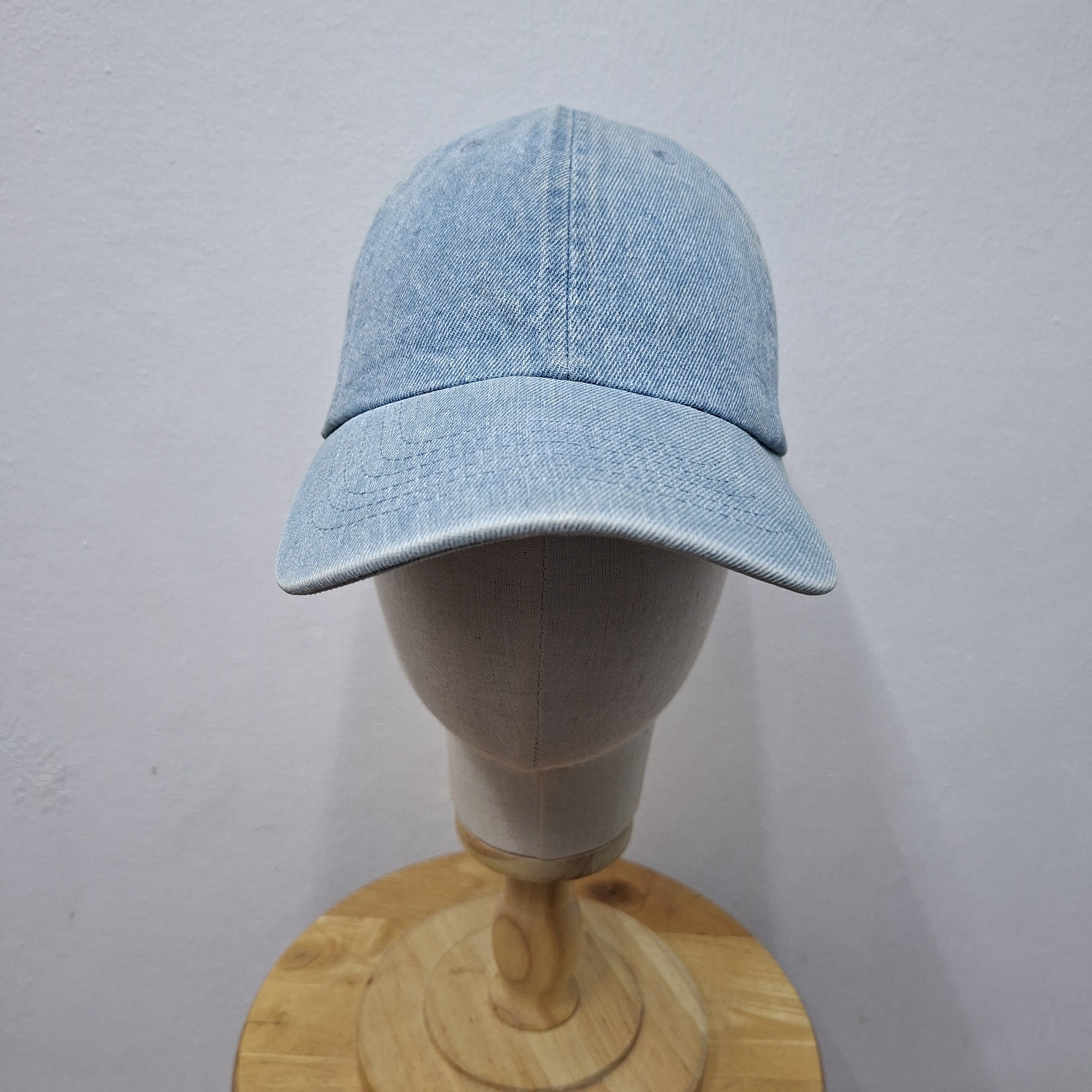 Japanese Brand 💥Newhattan washer denim cap Size ONE SIZE - 2 Thumbnail