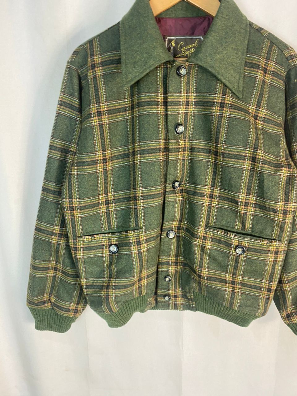 Japanese Brand × Vintage Unisex🔥Vintage casual and sport wear wool jacket Size US M / EU 48-50 / 2 - 4 Thumbnail