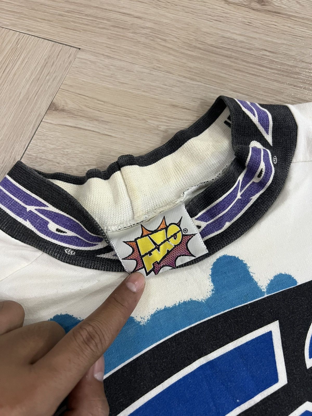 Vintage Vintage AXO Sport Motocross Shirt Size US L / EU 52-54 / 3 - 6 Thumbnail