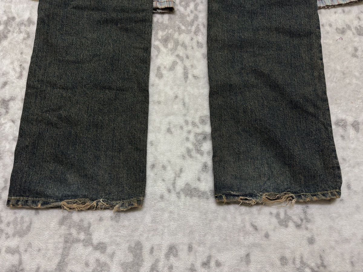 Hysteric Glamour Vintage COCOLULU Y2K Straight Leg Acid Wash Unisex Jeans Size US 31 - 14 Thumbnail