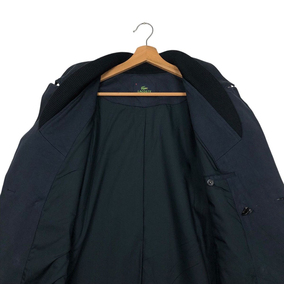 Japanese Brand × Vintage 📌Vintage Chore Work Jacket Lacoste Rich Black Issey Miyake Size US M / EU 48-50 / 2 - 15 Thumbnail