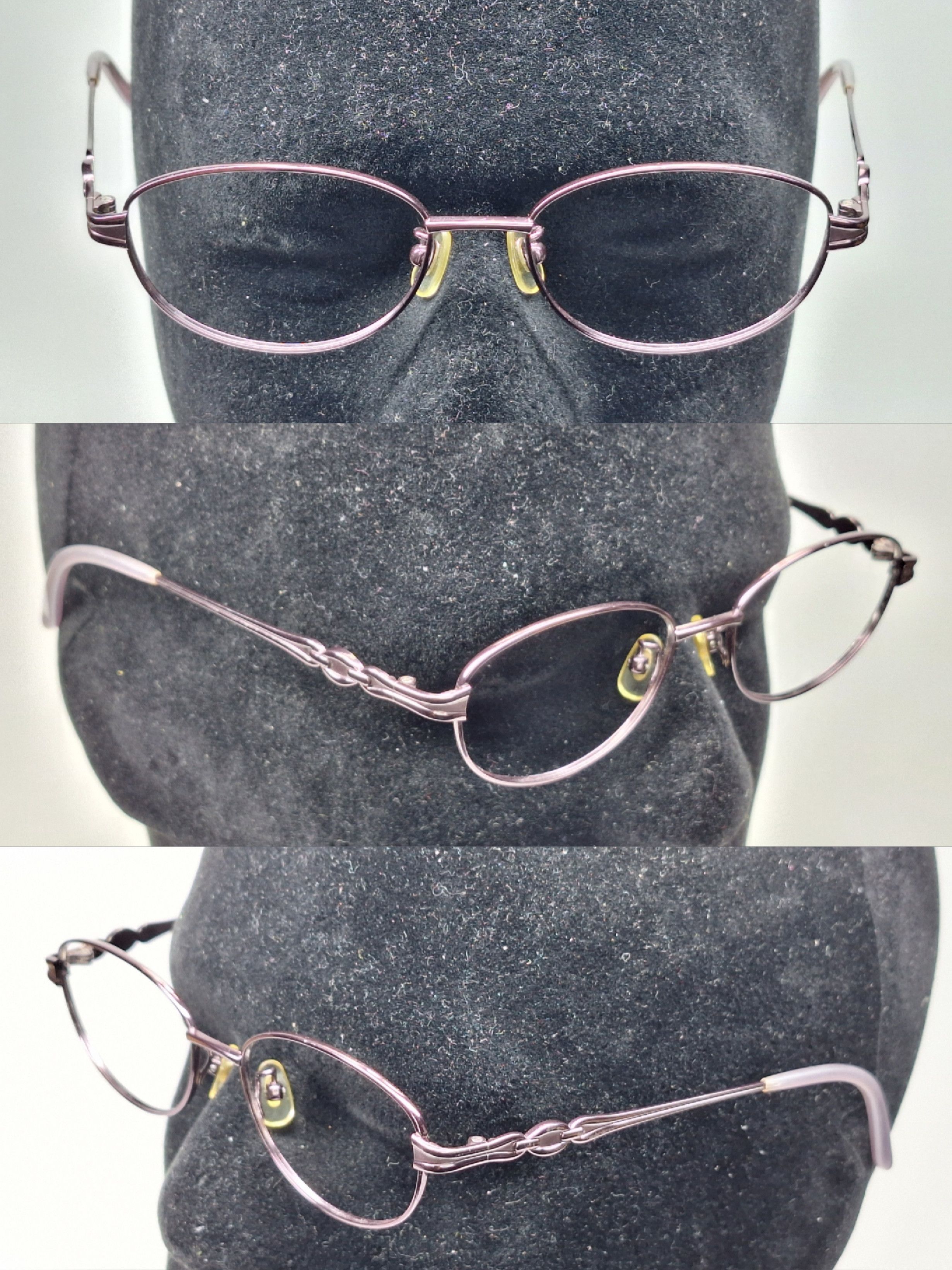 Seiko Seiko SE4008 Pure Titanium Ti-P Purple Oval Vintage Eyeglass Size ONE SIZE - 2 Thumbnail