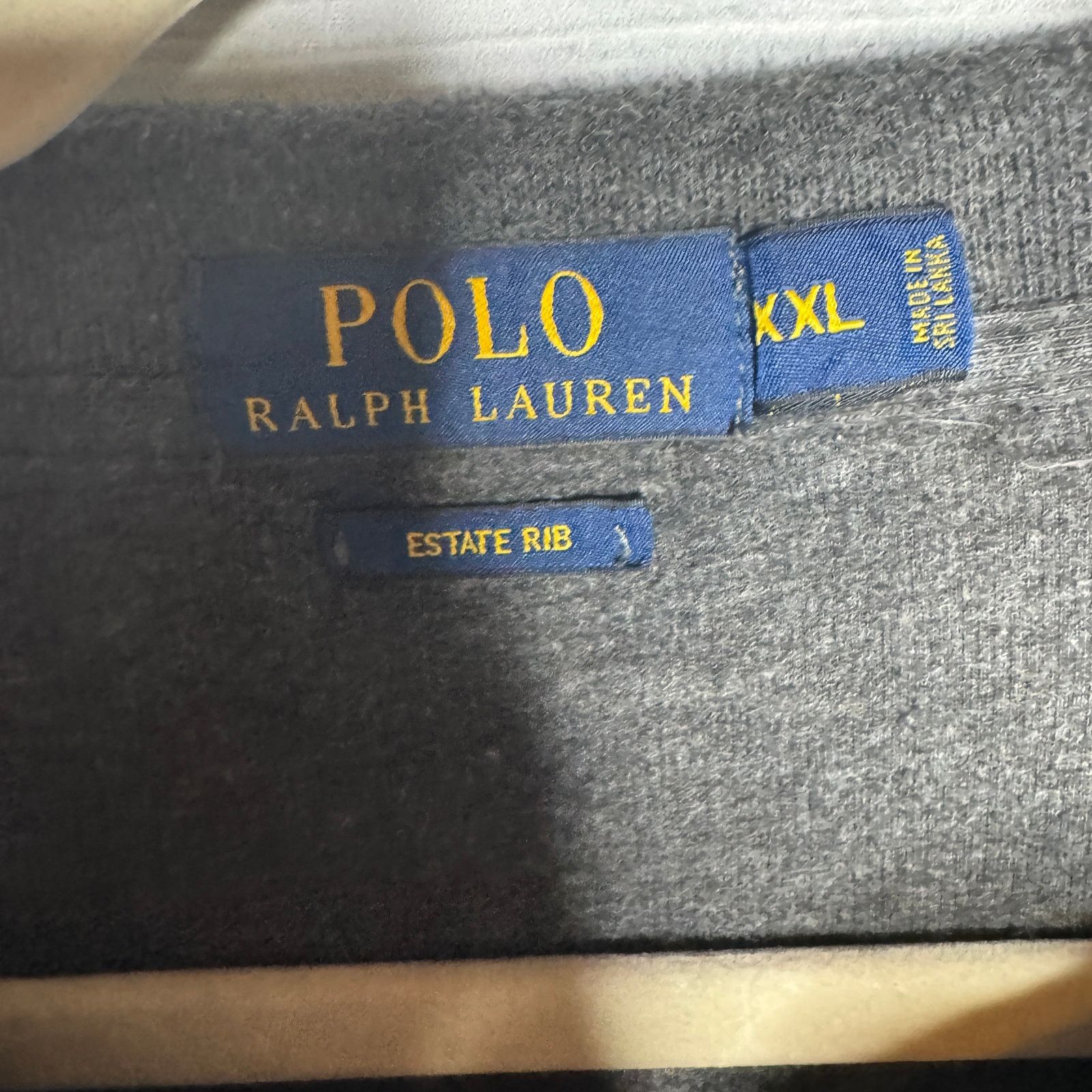 Polo Ralph Lauren Polo Ralph Lauren Men’s XXL Estate Rib Quarter Zip Pullover Size US XXL / EU 58 / 5 - 3 Thumbnail