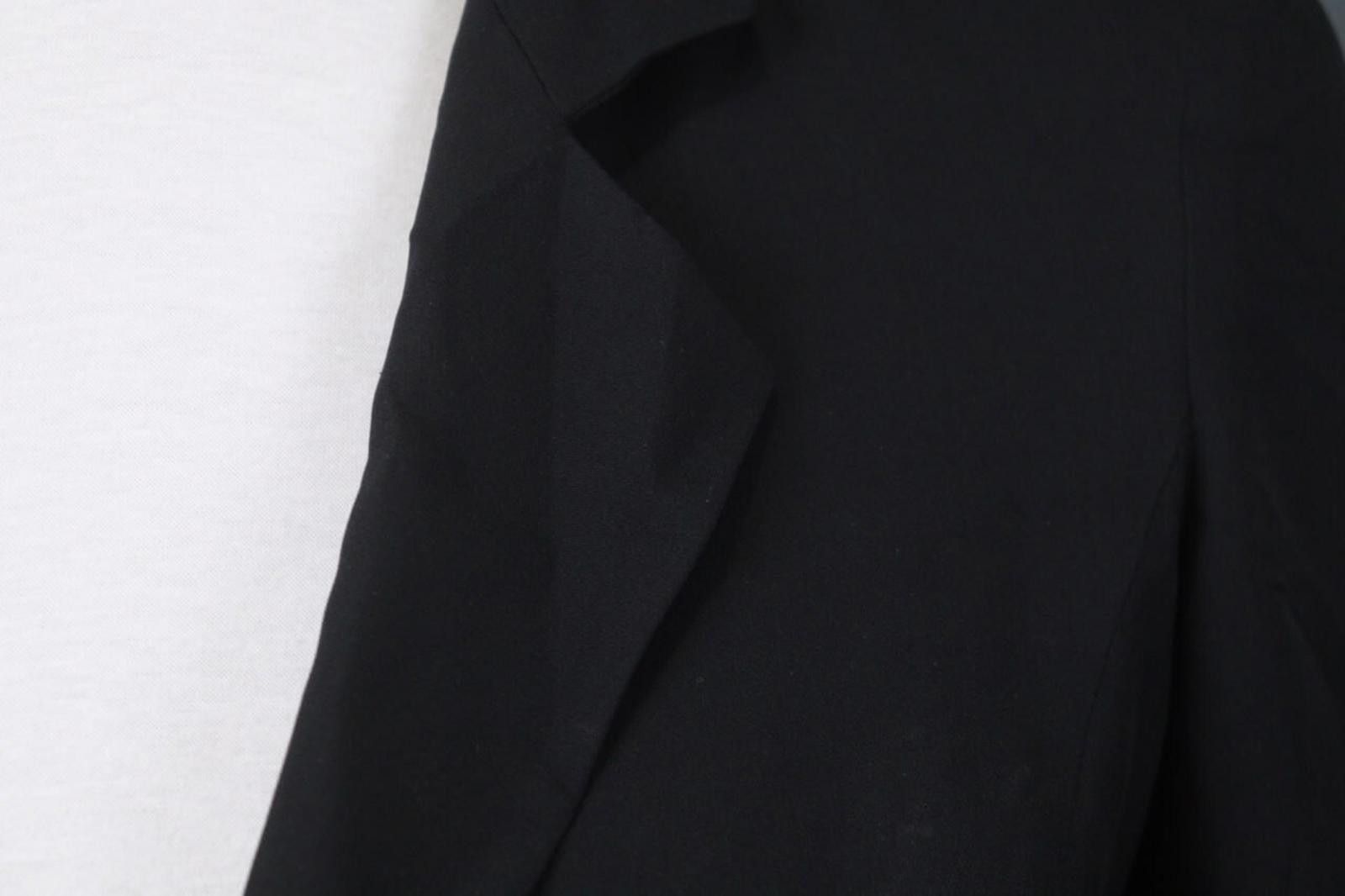 Emporio Armani Emporio Armani Black Lapel Single Breasted Blazer Jacket Size M / US 6-8 / IT 42-44 - 6 Thumbnail