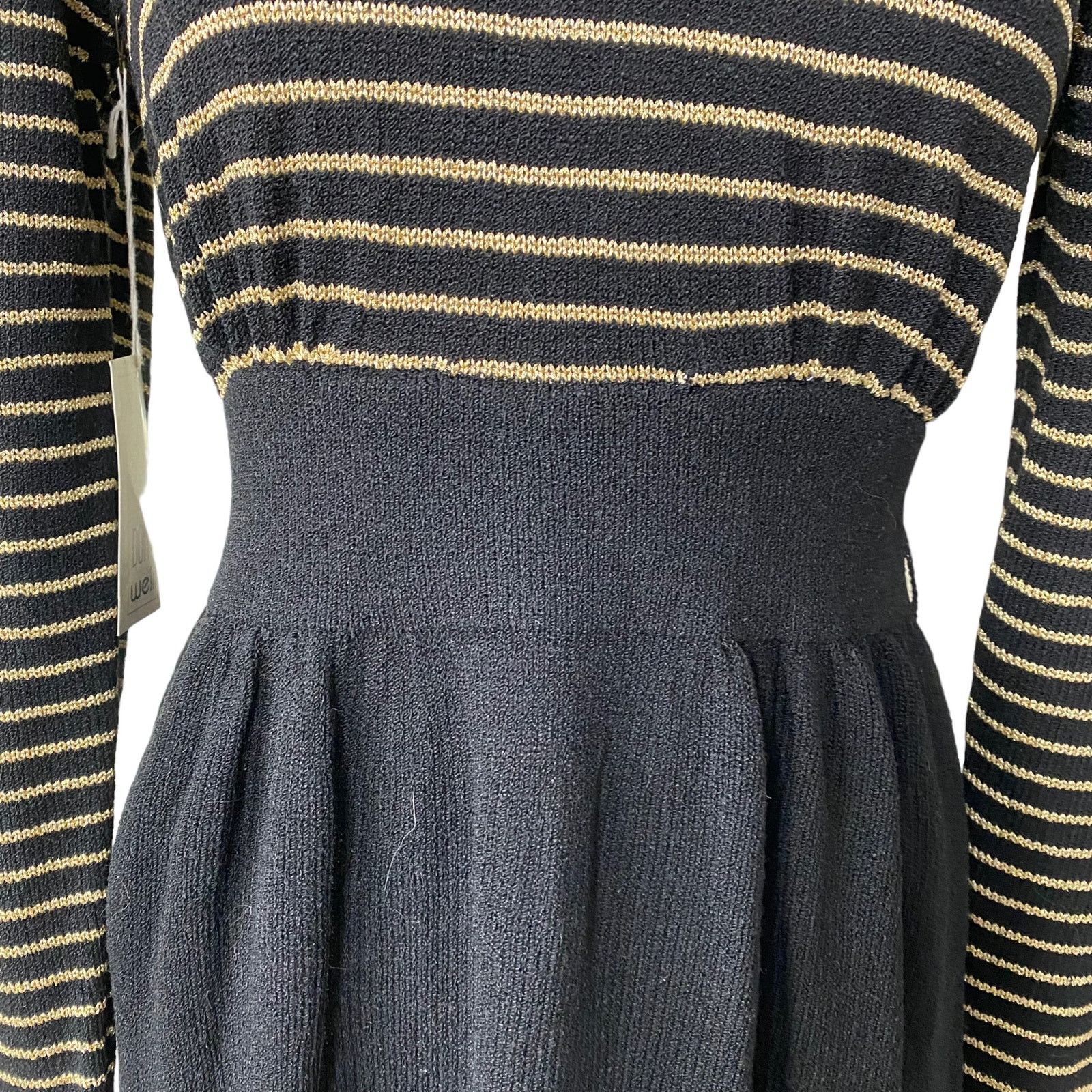 Other DON SAYRES Wellmore Vintage 80s Wool Dress Blazer Suit Set Size L / US 10 / IT 46 - 9 Thumbnail