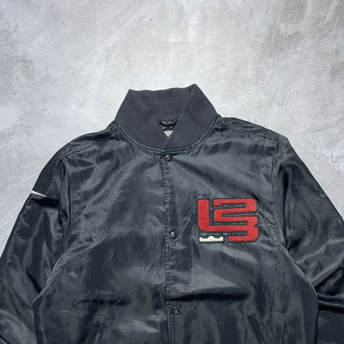 Nike 2000’s Nike X Lebron James Satin Reversible Varsity Jacket Size US L / EU 52-54 / 3 - 2 Thumbnail