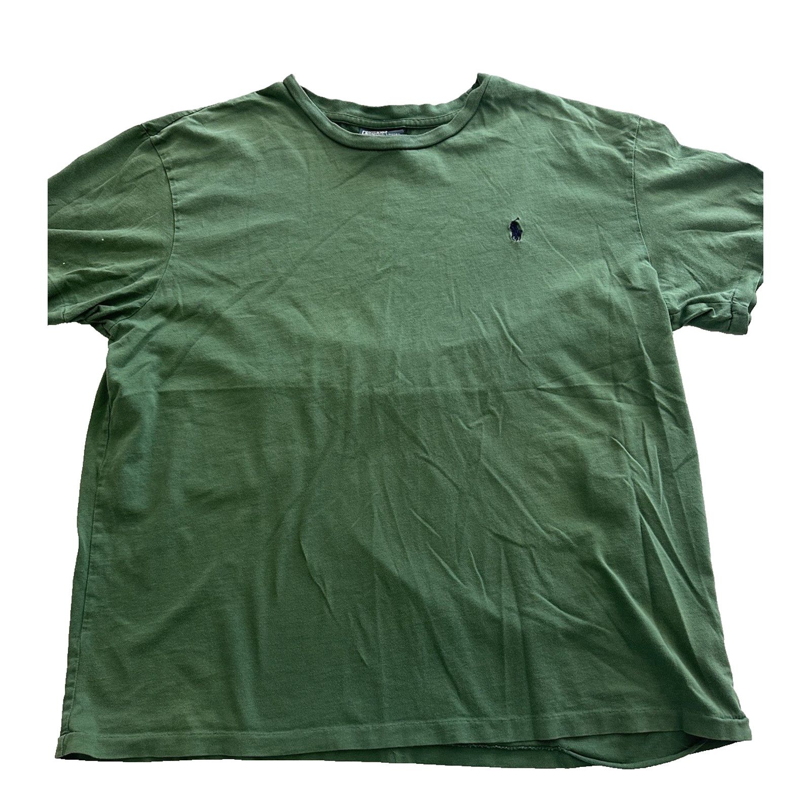 Polo Ralph Lauren Polo Ralph Lauren T-Shirt Green Sz L 100% Cotton Pony Preppy Size US L / EU 52-54 / 3 - 1 Thumbnail