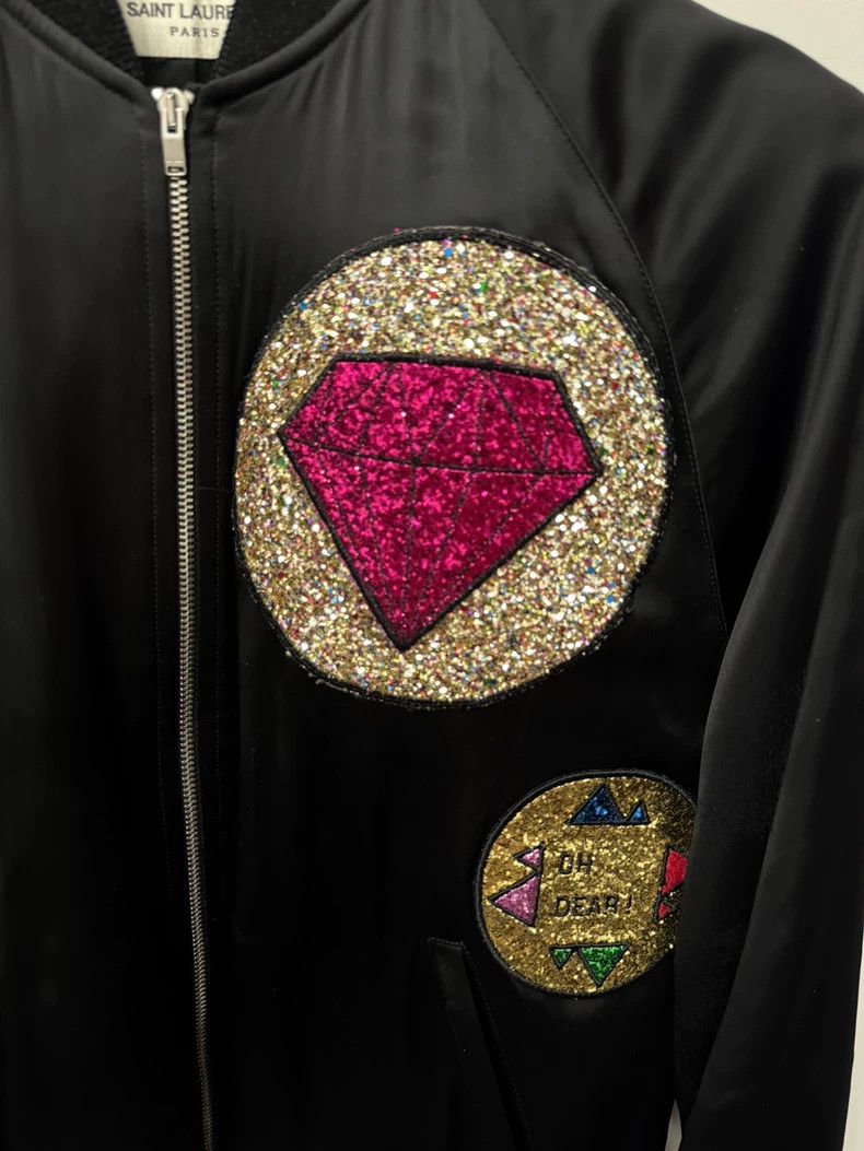 Saint Laurent Paris saint Laurent paris17 SS medal silk glitter diamond Teddy Size US S / EU 44-46 / 1 - 3 Thumbnail