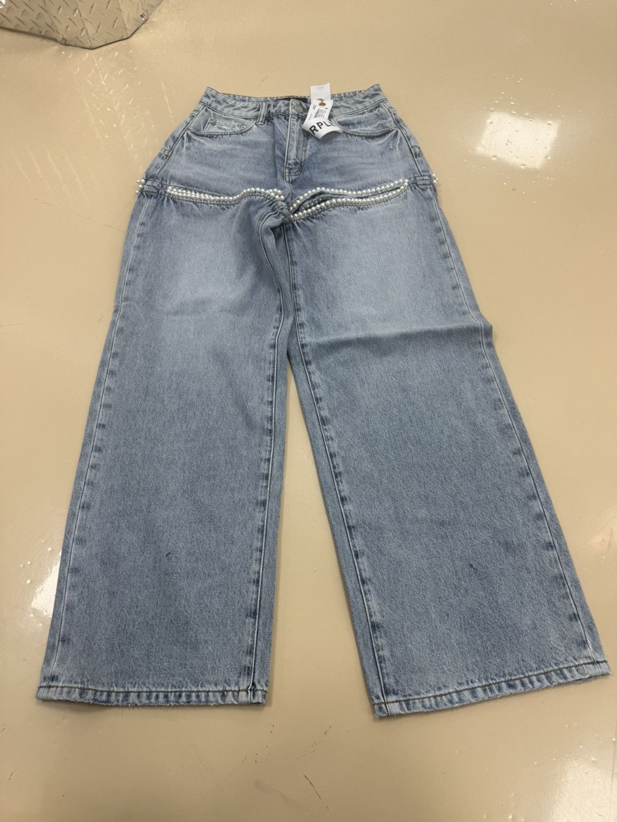 Purple Brand Two Piece Stellar Blue Jeans