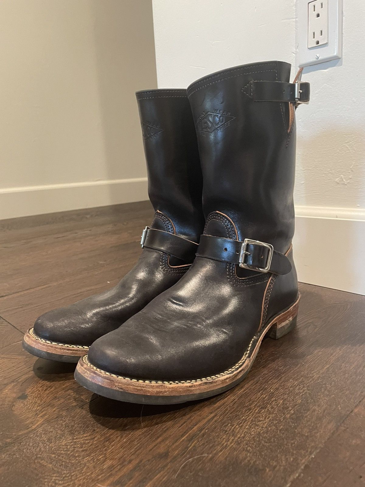 WESCO Mr. Lou Horsehide Engineer boots Grailed