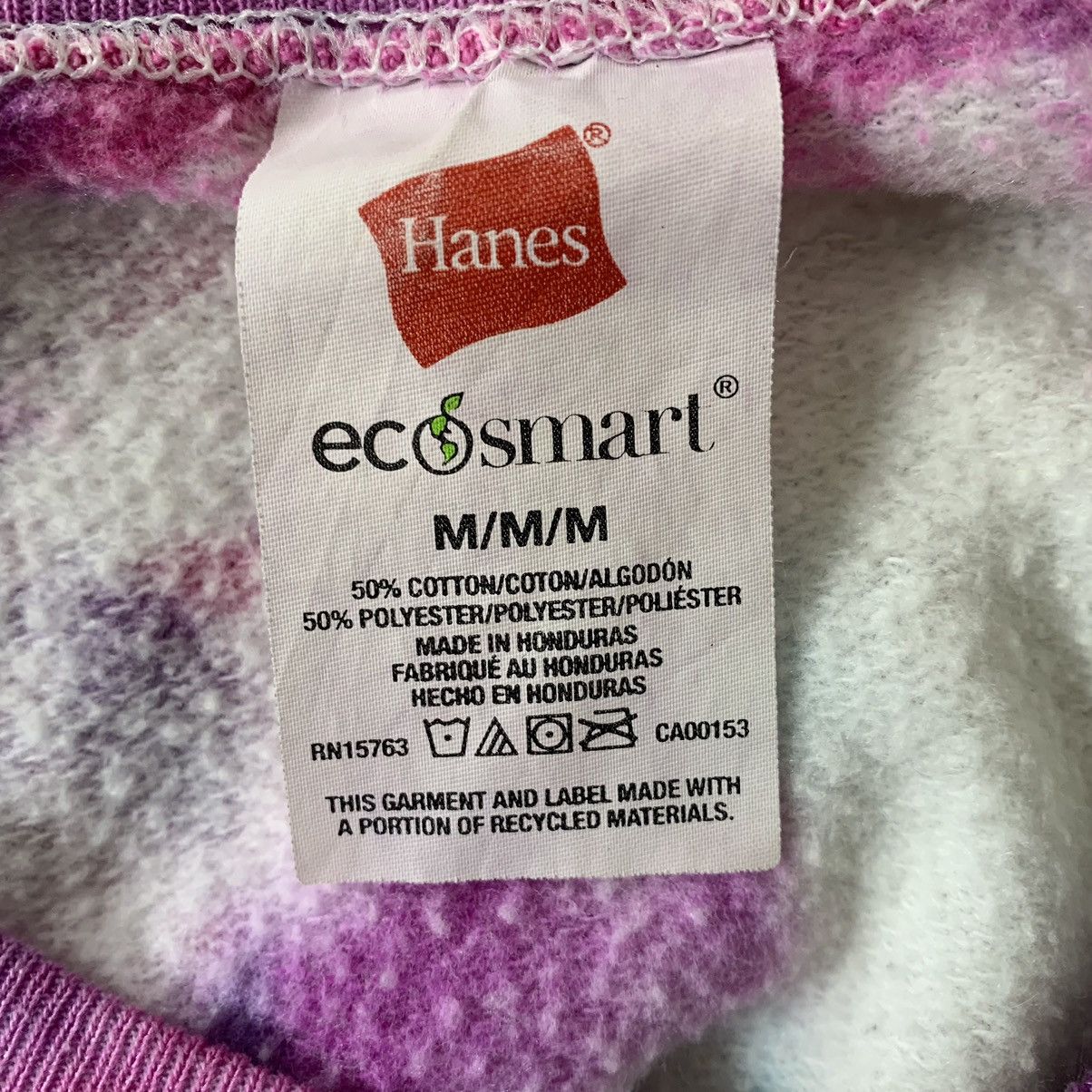 Hanes × Vintage Vintage Hanes Streetwear Crewneck Tye Dye Sweatshirt Size US M / EU 48-50 / 2 - 10 Thumbnail