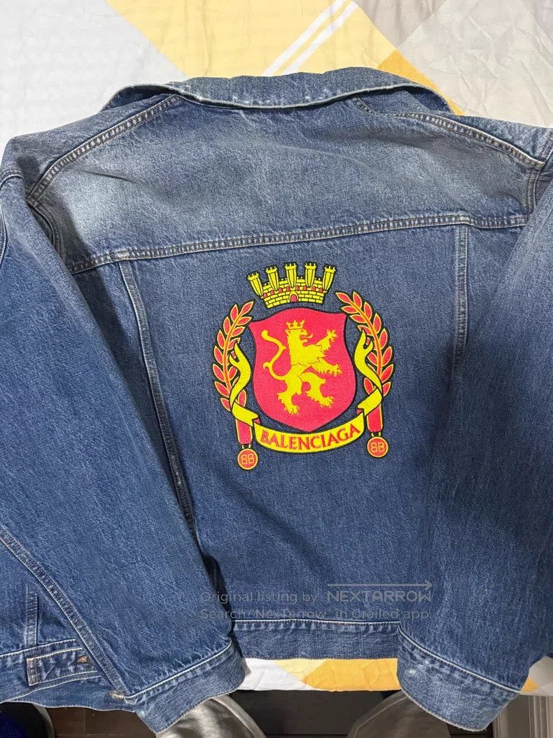 Balenciaga Balenciaga Denim Jacket Size US L / EU 52-54 / 3 - 2 Thumbnail