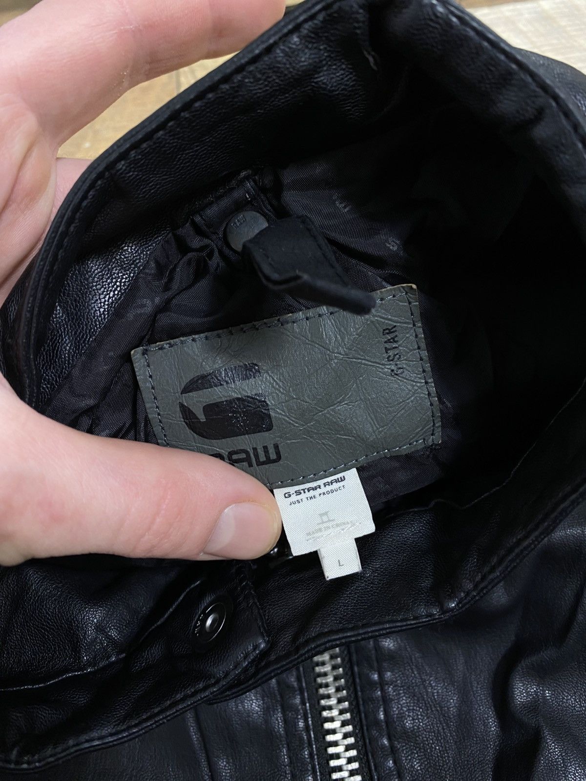 G-Star G-Star RAW Revend 3D Slim Faux Leather Moto Jacket L Size US L / EU 52-54 / 3 - 8 Thumbnail