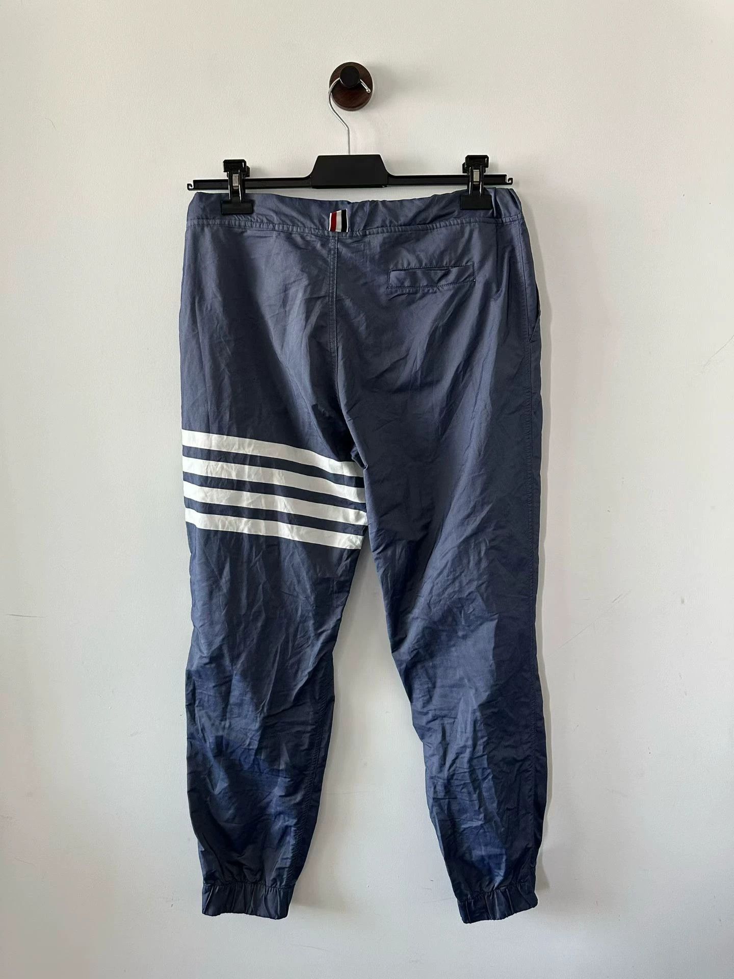 Thom Browne Thom Browne blue nylon pants size 4 Size US 39 - 2 Thumbnail