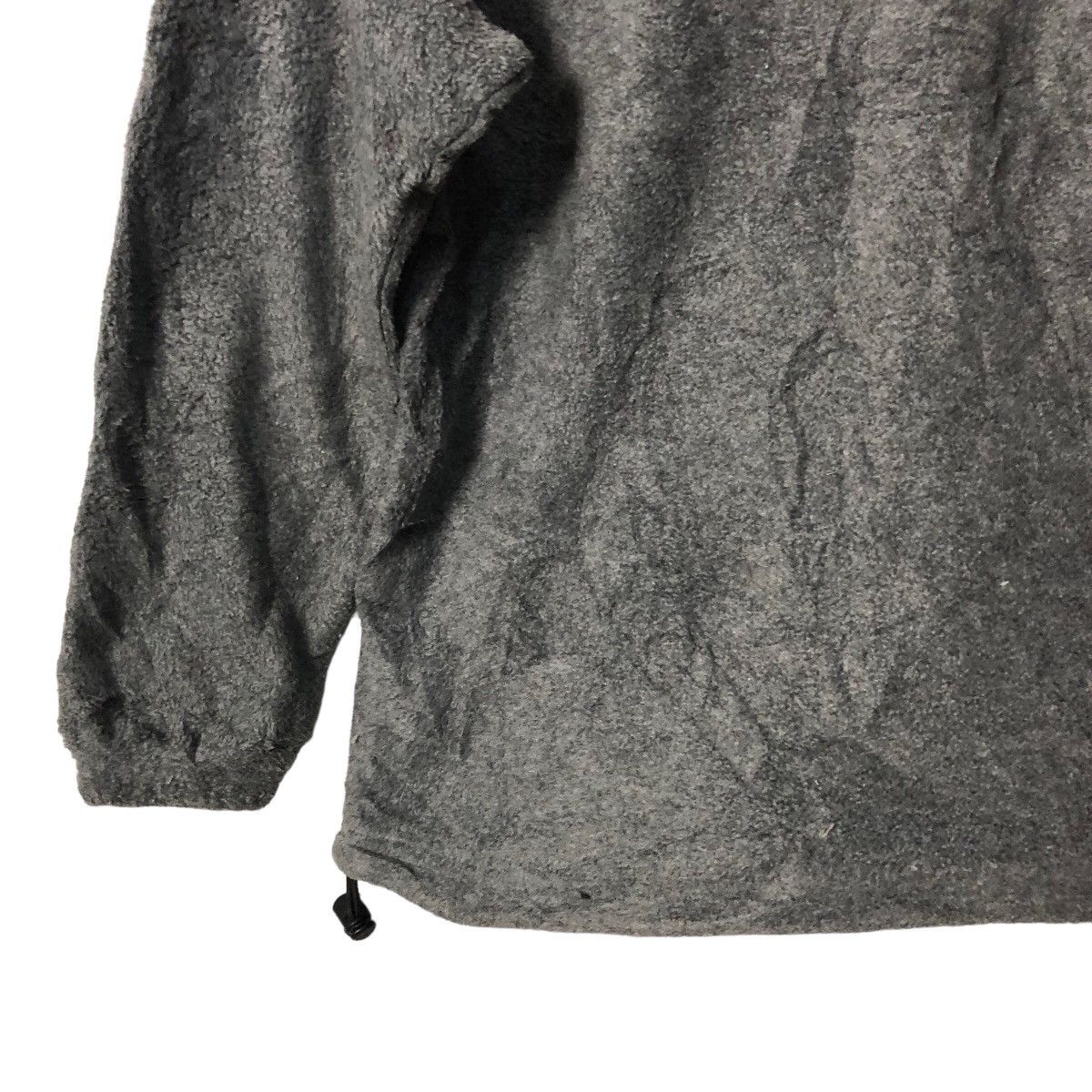 Lands' End Vintage 90s Lands End Half Button Fleece Sweater Size M / US 6-8 / IT 42-44 - 7 Thumbnail